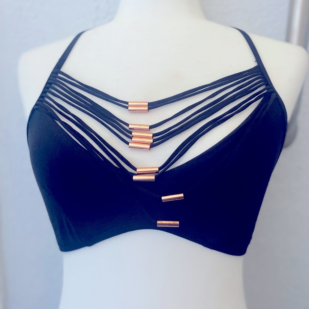 Fringe Bikini And Crop Top